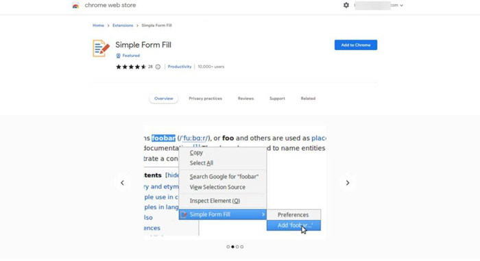 Top 5 Auto Fill Form Extension Firefox